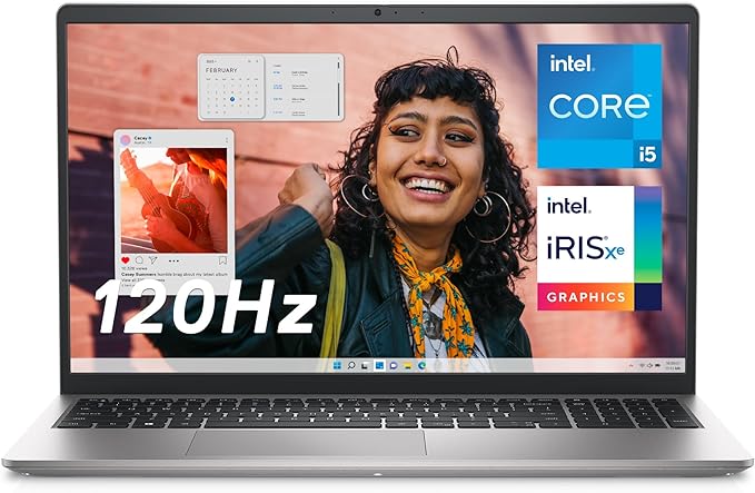 Dell Inspiron 15 3525 Laptop, 8GB RAM, 1TB SSD, High Performance for Business and Student, 15.6" FHD IPS Display, AMD Ryzen 5 5500U (Beat i7-10710U), Win 11 H, Laptop